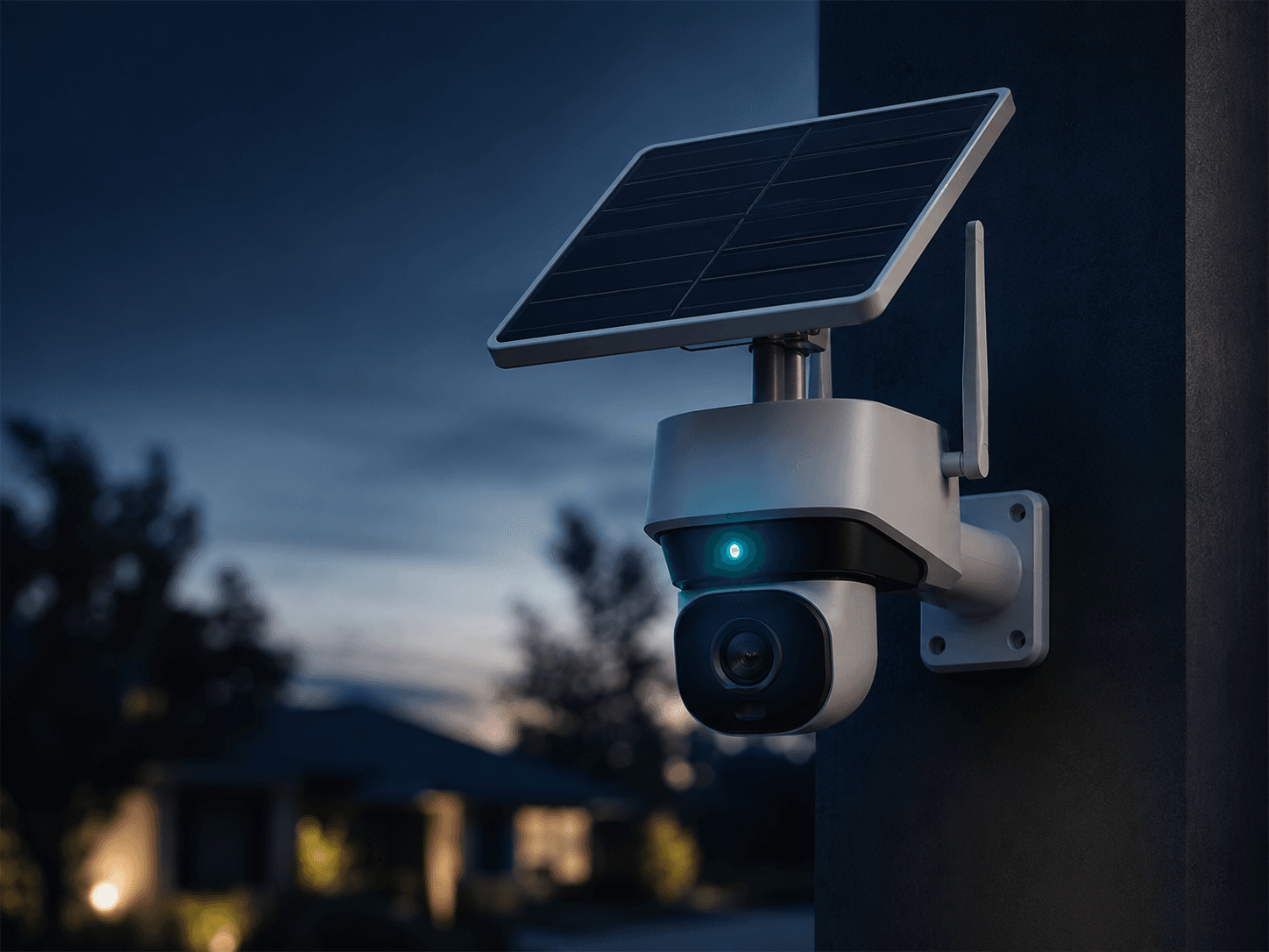 Système de vidéosurveillance solaire autonome